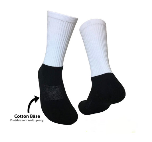 Custom Sublimation  Socks