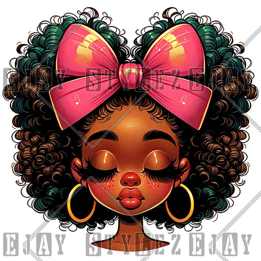 Curls and Bows PNG