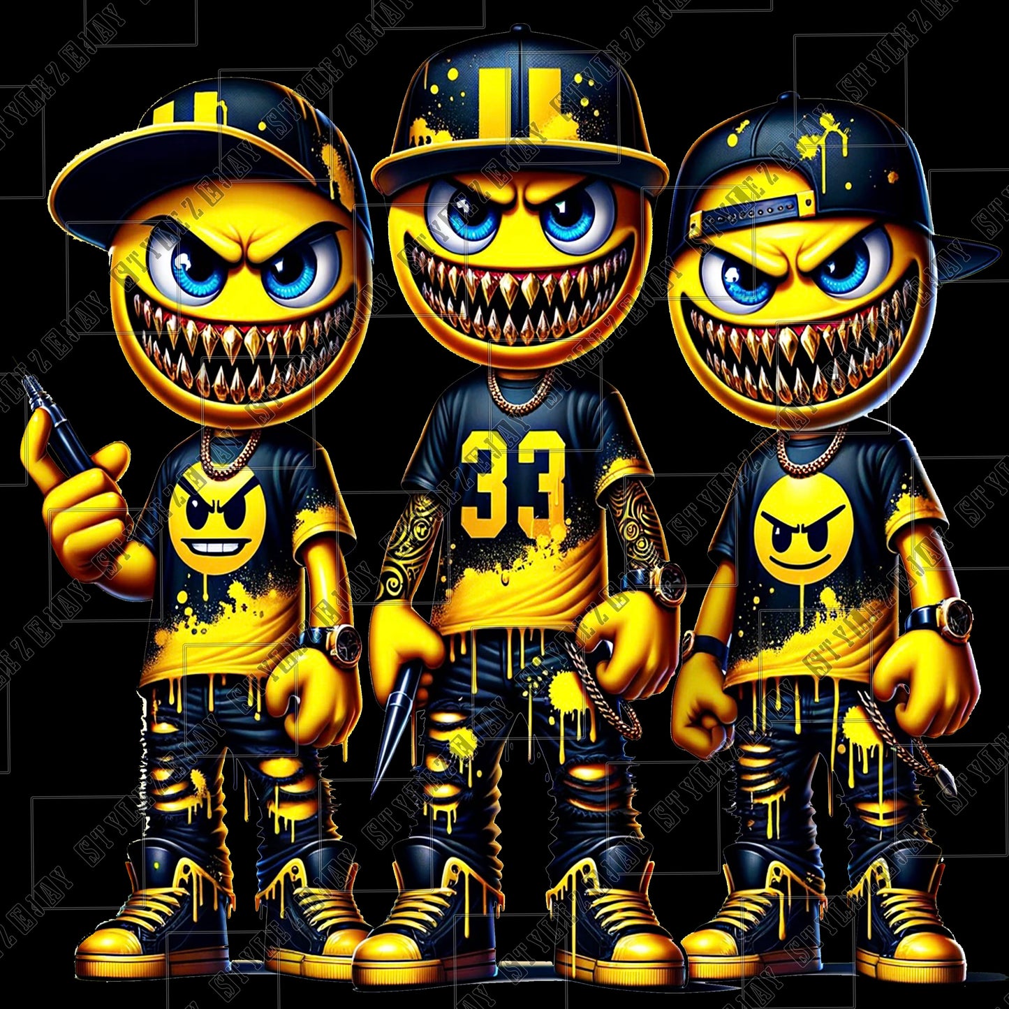 EVIL G-MOJI PNG